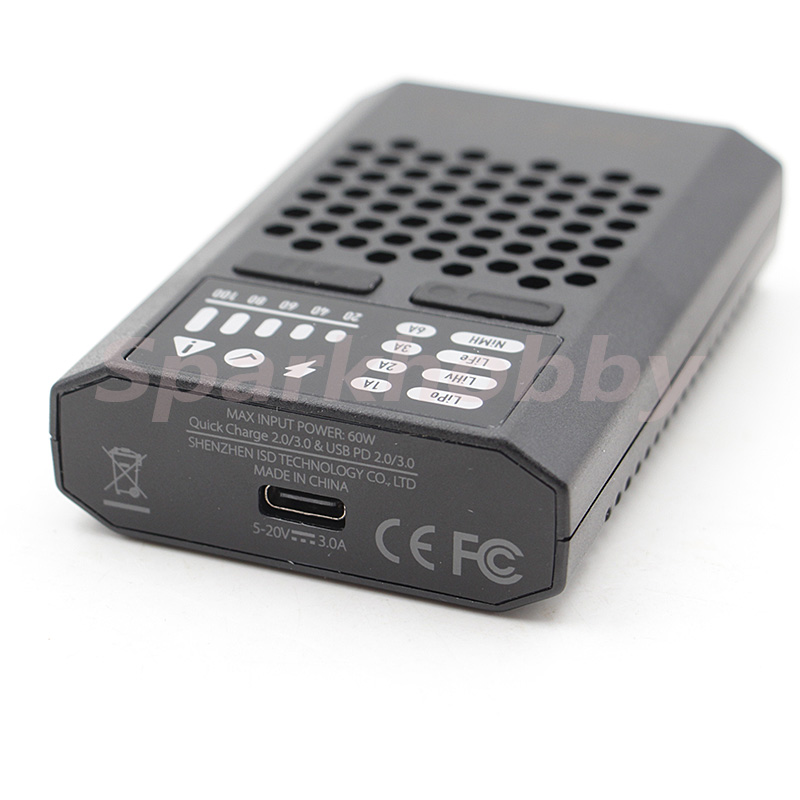 Isdt PD60S 60ワット6Aクイックスマート充電器リ - Drone Racing Charger のレビューと価格