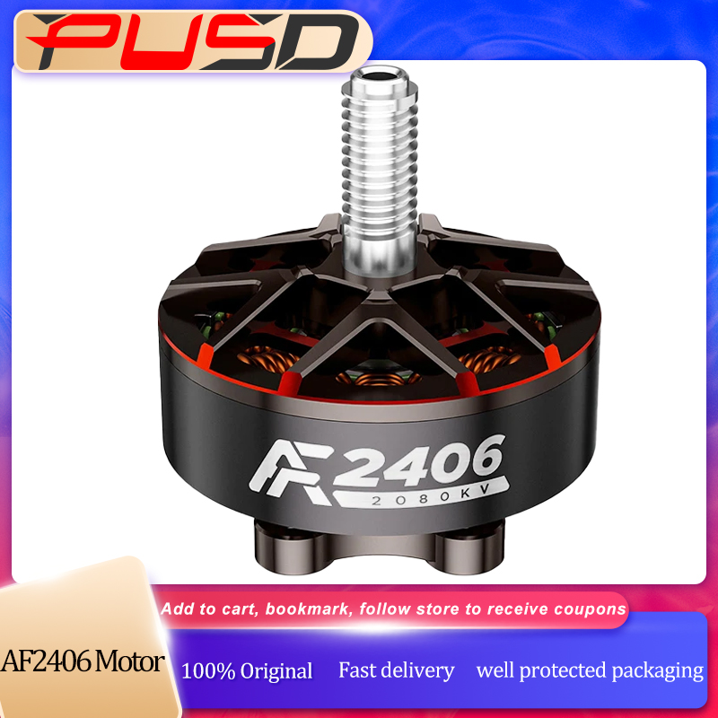 Axisflying AF2406 ハイパワーブラシレスモー - Drone Racing Motor のレビューと価格