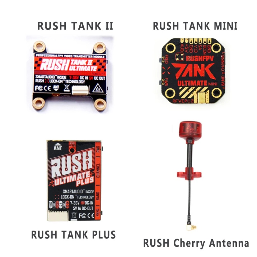 RUSH TANK Ultimate II/Mini/PLU - Drone Racing Antenna のレビューと価格